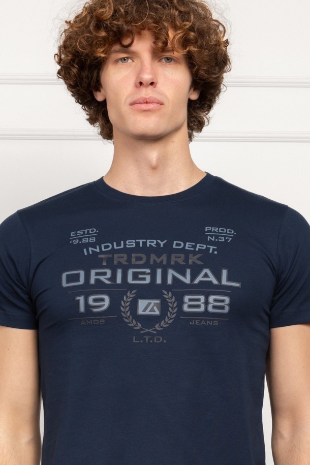 MAJICA K.RUKAV M B A26PMM37 PLAVA