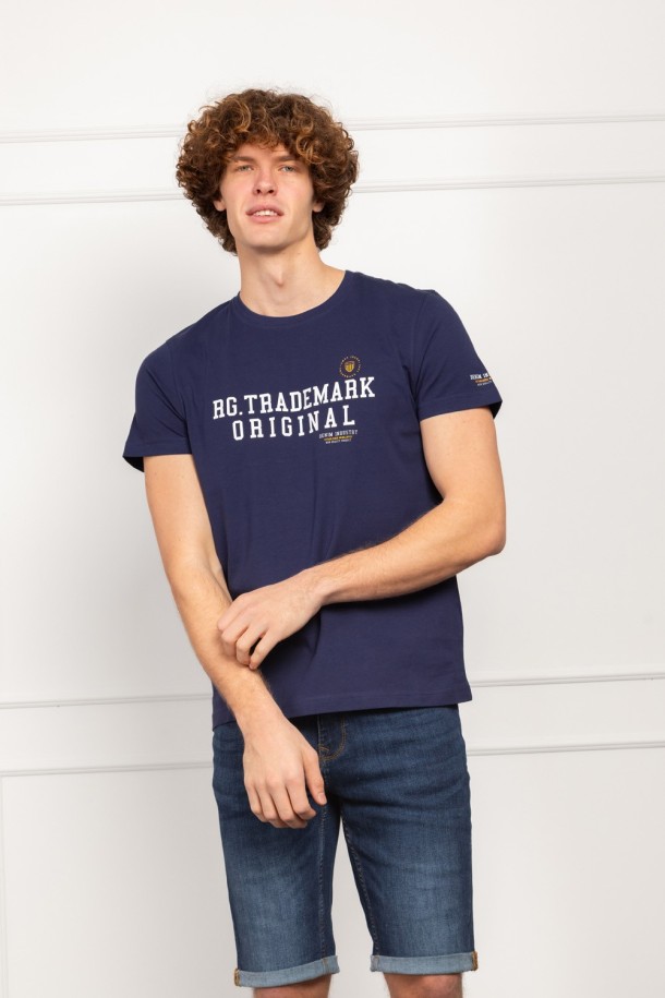 MAJICA K.RUKAV M B A26PMM38 PLAVA