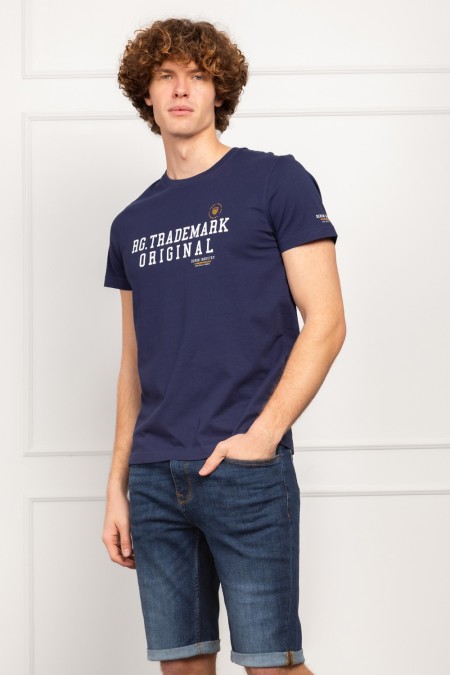 MAJICA K.RUKAV M B A26PMM38 PLAVA