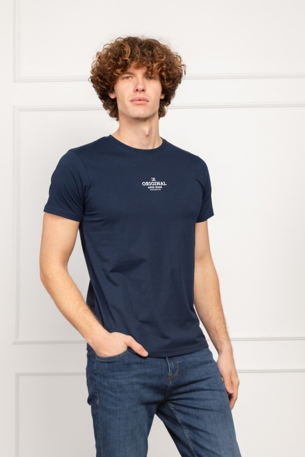 MAJICA K.RUKAV M B A26PMM4 TAMNO PLAVA