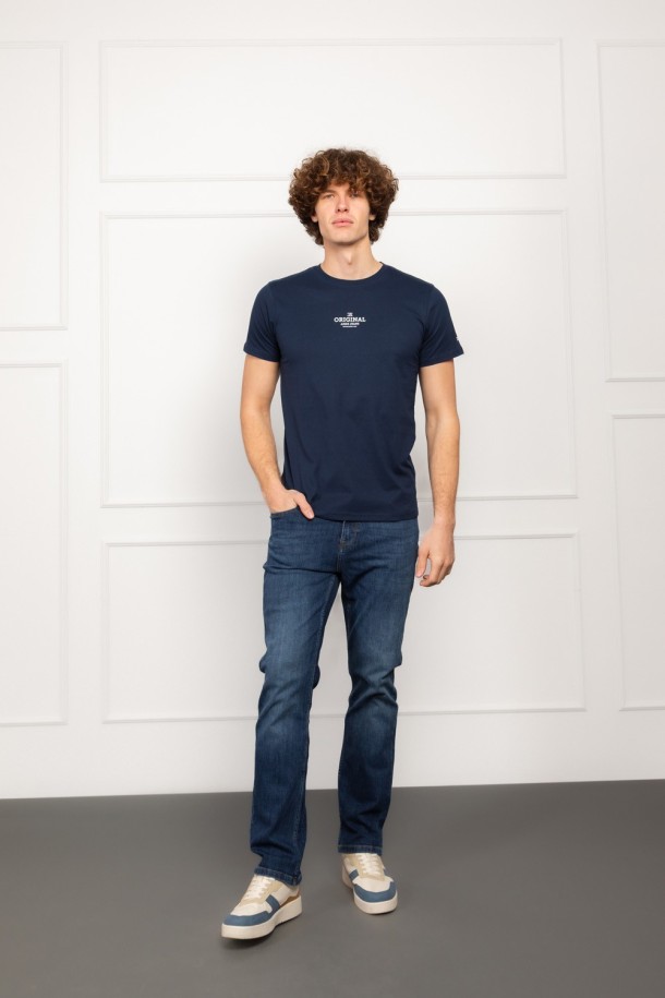 MAJICA K.RUKAV M B A26PMM4 TAMNO PLAVA