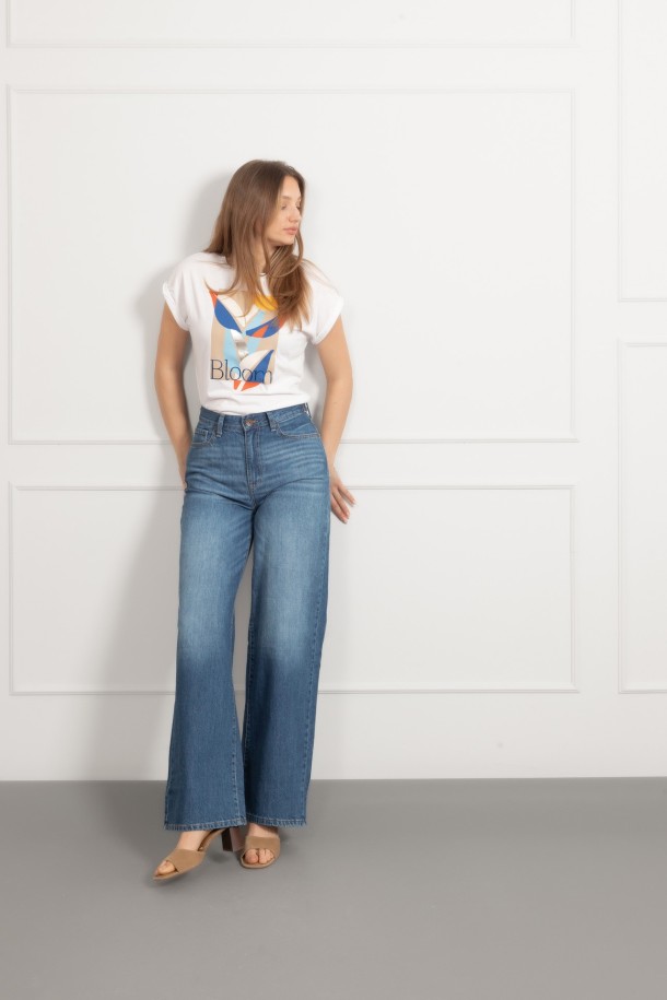 MAJICA K.RUKAV Ž B A26PZM13 BIJELA