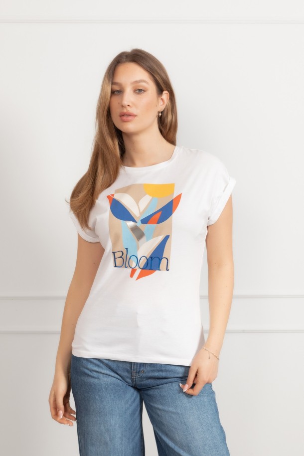 MAJICA K.RUKAV Ž B A26PZM13 BIJELA