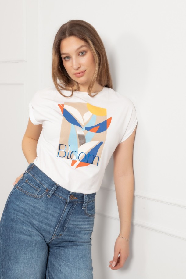 MAJICA K.RUKAV Ž B A26PZM13 BIJELA