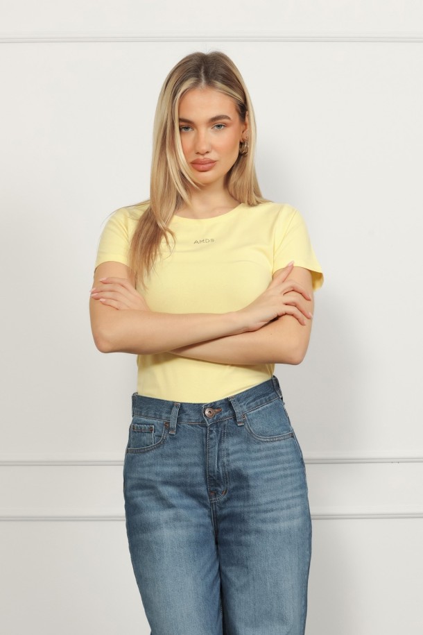 MAJICA K.RUKAV Ž B A26PZM150 ZUTA