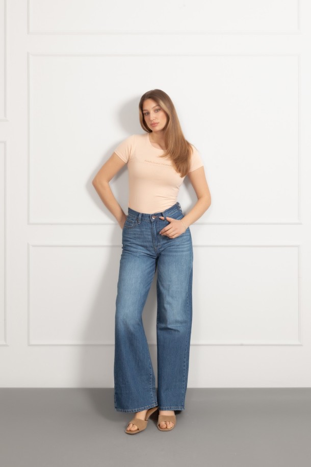 MAJICA K.RUKAV Ž B A26PZM24 PRLJAVO ROZA