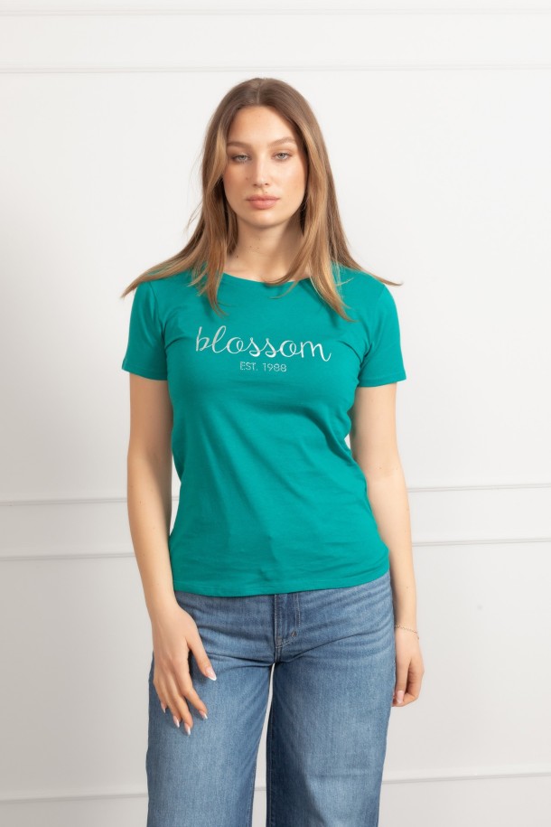 MAJICA K.RUKAV Ž B A26PZM28 ZELENA