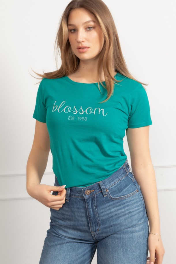 MAJICA K.RUKAV Ž B A26PZM28 ZELENA