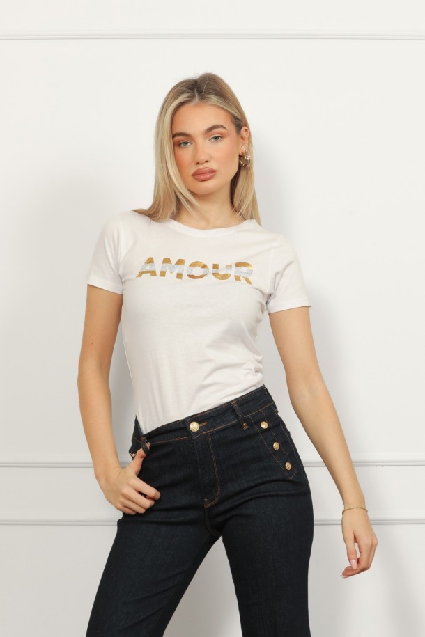 MAJICA K.RUKAV Ž B A26PZM35 BIJELA