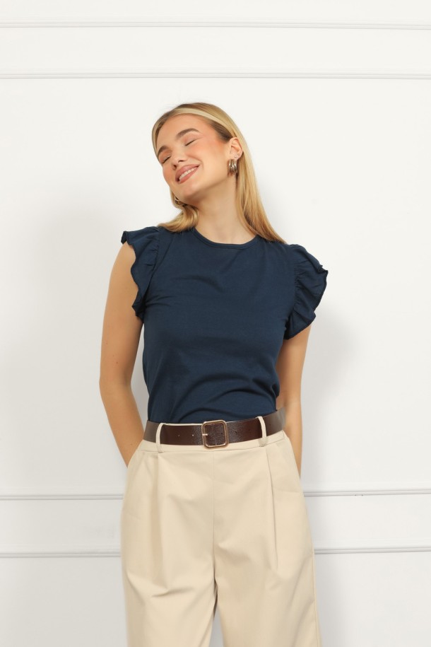 TOP Ž B A26PZTO2 TAMNO PLAVA