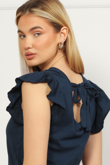 TOP Ž B A26PZTO2 TAMNO PLAVA