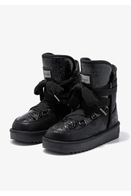 ČIZME Ž.H. B25DFSH370006 BLACK