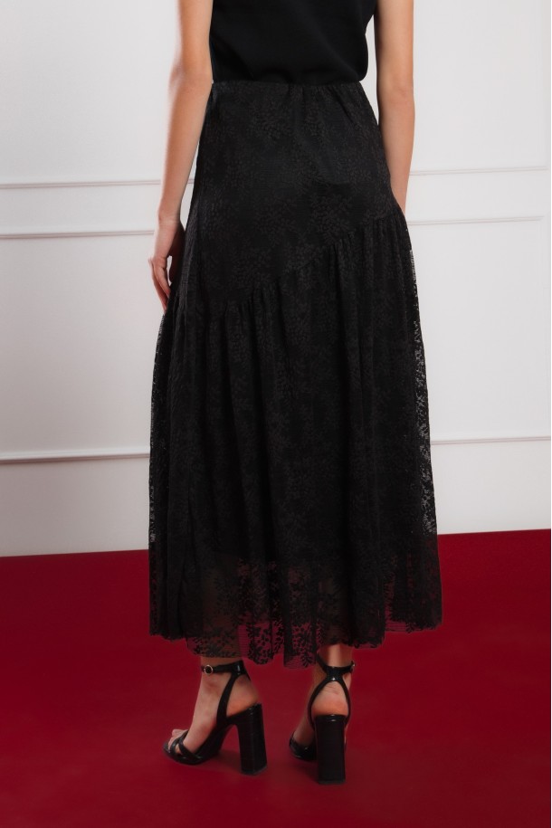 SUKNJA Ž.I. MAXI B2538657CRNA