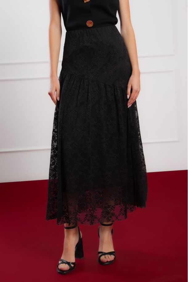 SUKNJA Ž.I. MAXI B2538657CRNA