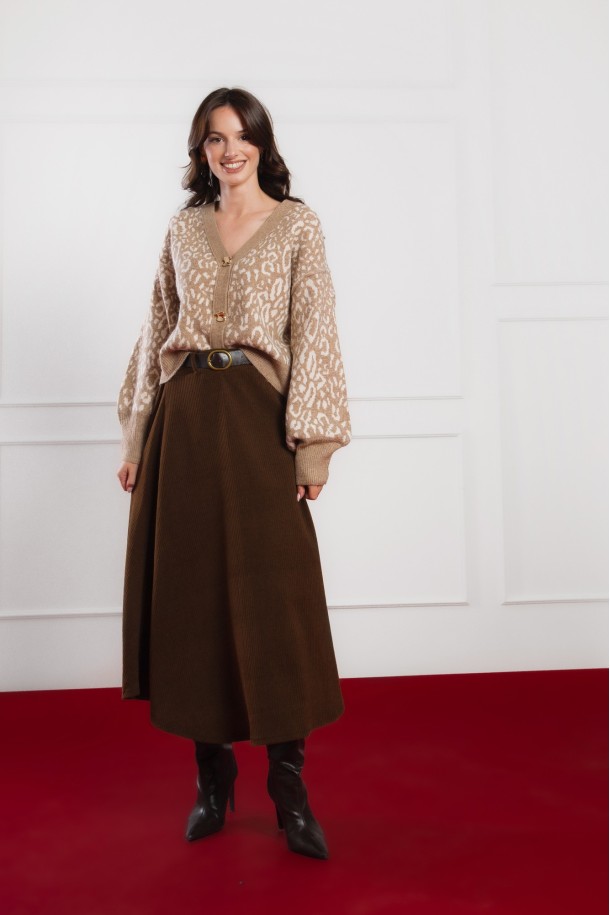 SUKNJA Ž.I. MAXI B25116682 SMEĐA