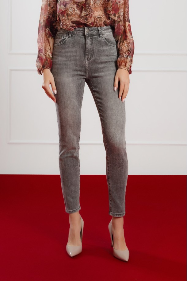 HLAČE TR.Ž.I. B25780 SIVE S