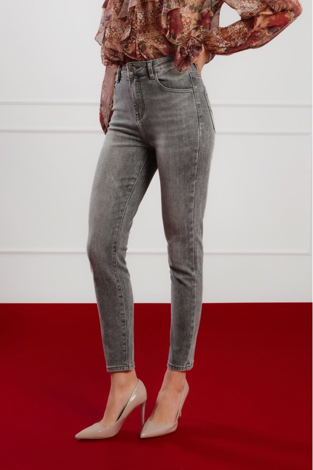 HLAČE TR.Ž.I. B25780 SIVE S