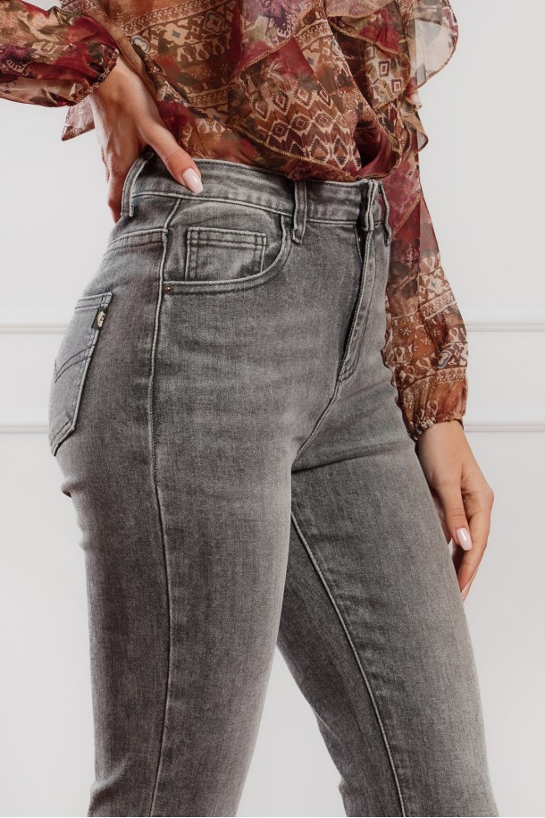 HLAČE TR.Ž.I. B25780 SIVE S