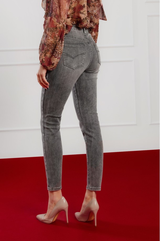 HLAČE TR.Ž.I. B25780 SIVE S