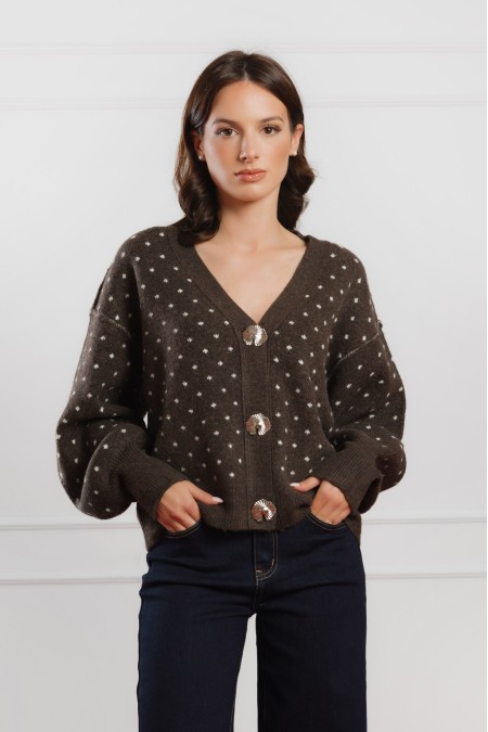 KARDIGAN Ž.I. B25191 SMEĐA