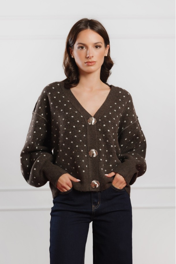 KARDIGAN Ž.I. B25191 SMEĐA