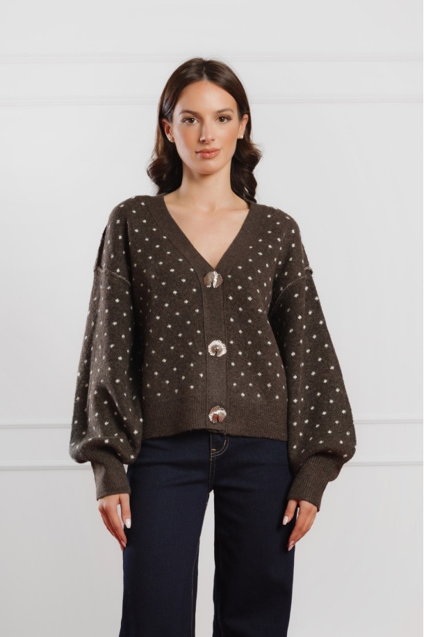 KARDIGAN Ž.I. B25191 SMEĐA