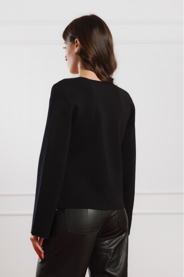 KARDIGAN Ž.I. B25458-A CRNA