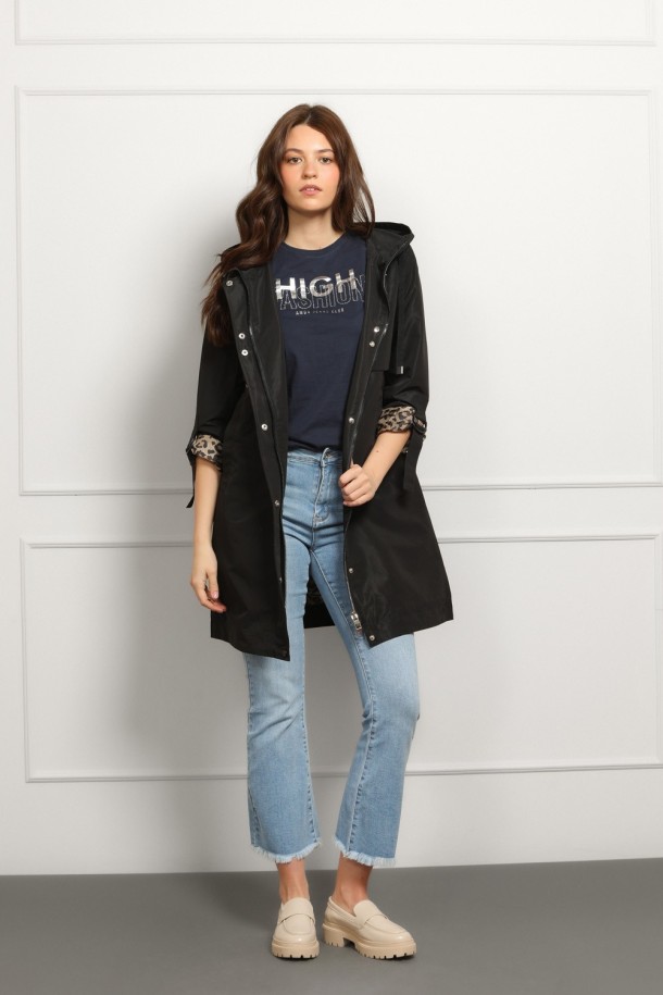 PARKA Ž.I. A26G32 CRNA