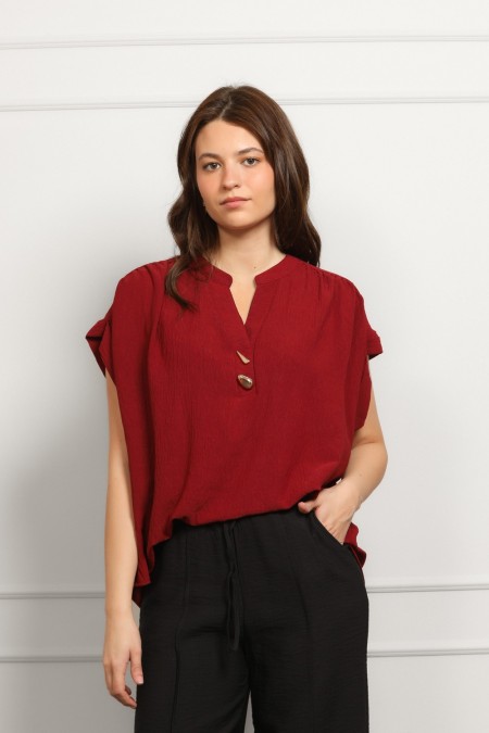 BLUZA Ž.I. A26519 BORDO
