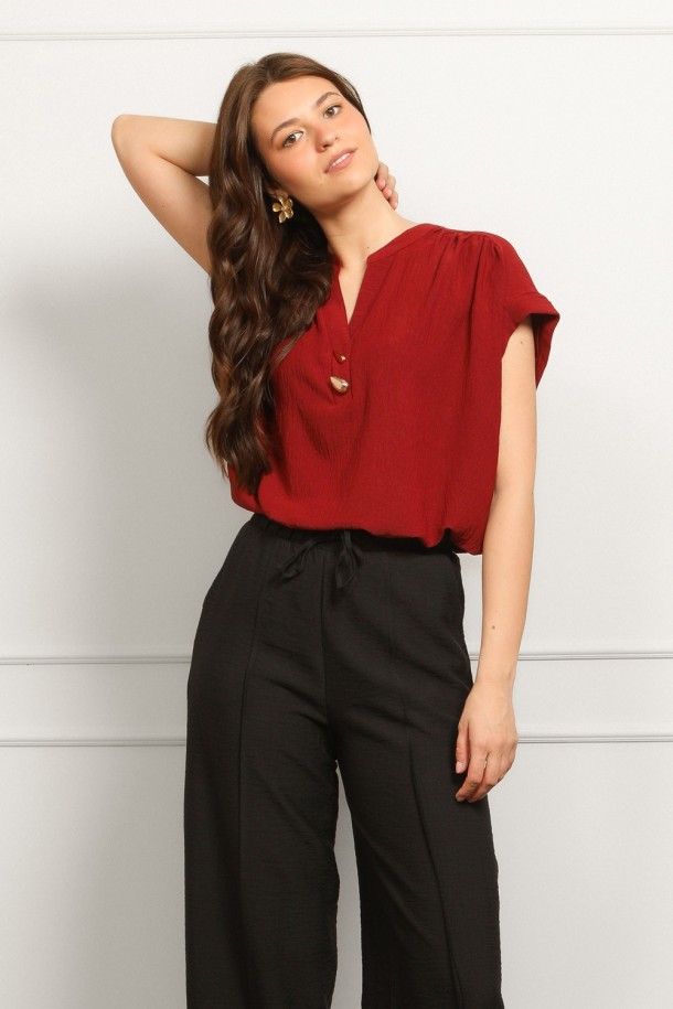 BLUZA Ž.I. A26519 BORDO