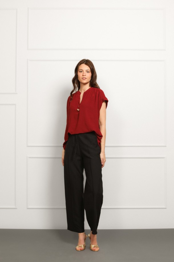 BLUZA Ž.I. A26519 BORDO