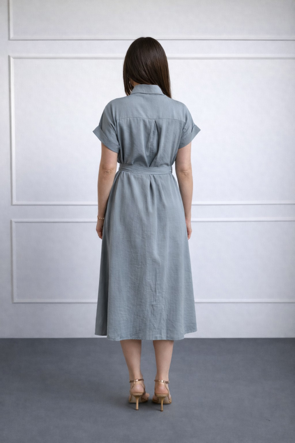 HALJINA KR MIDI Ž.I. A263423 SV.PLAVA