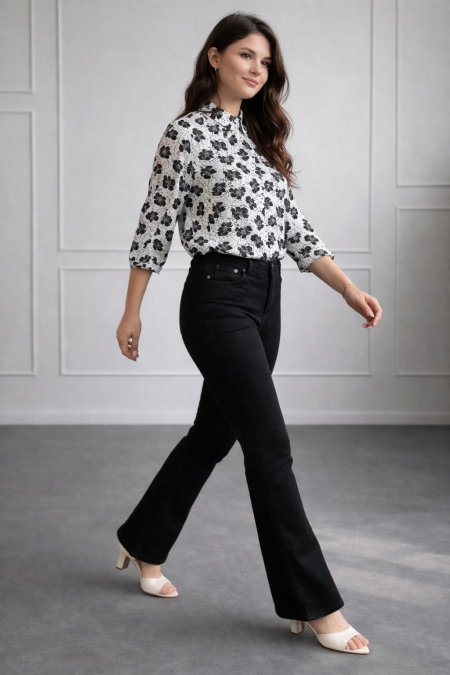 TR. HLAČE Ž.I. A261311 CRNA