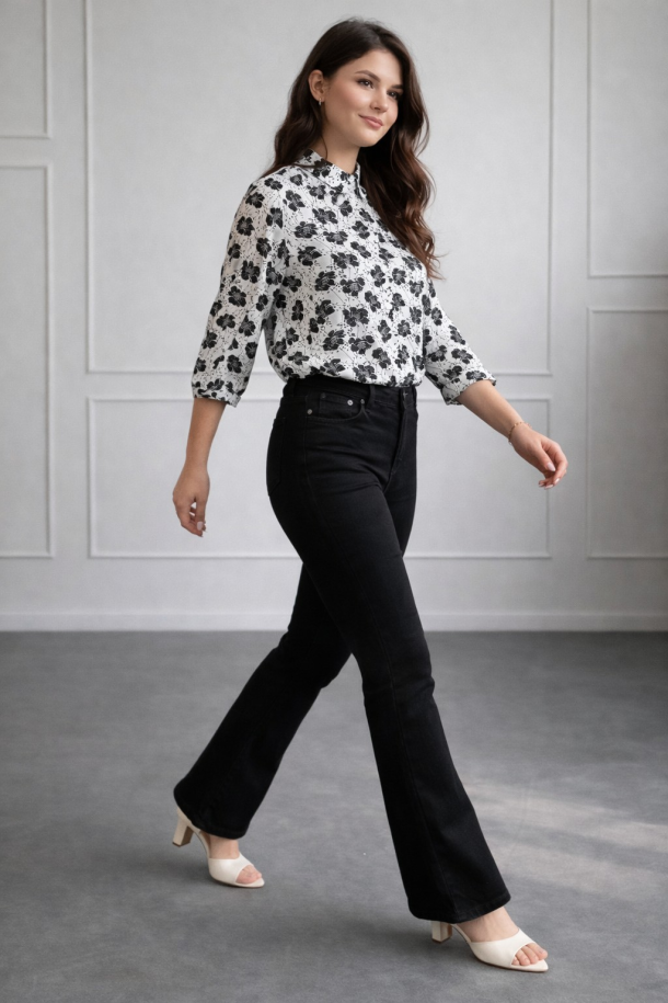 TR. HLAČE Ž.I. A261311 CRNA