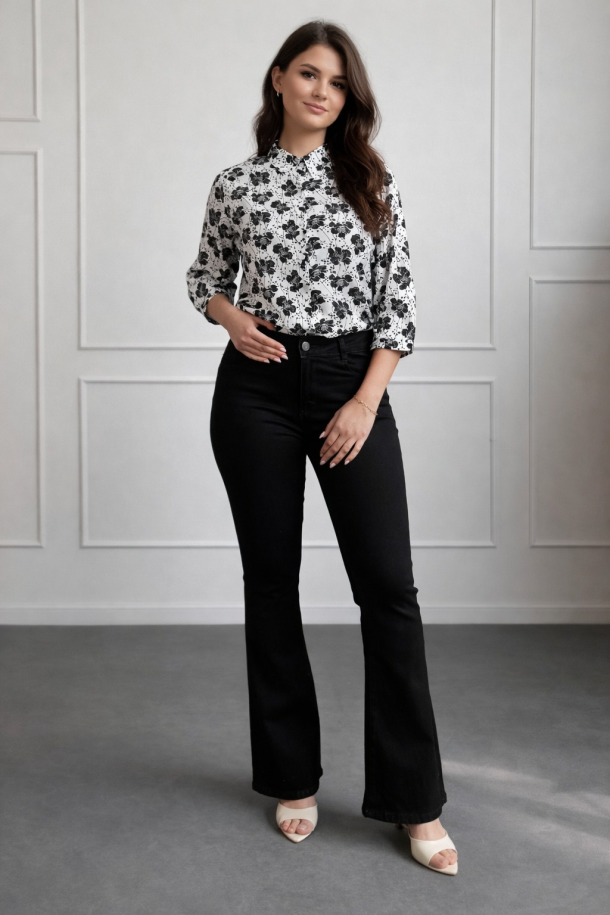 TR. HLAČE Ž.I. A261311 CRNA