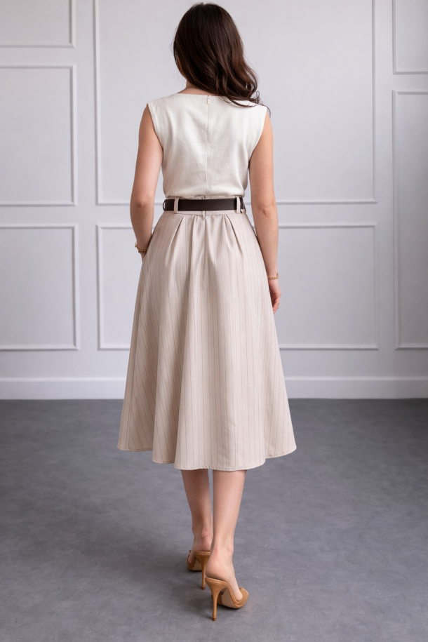 SUKNJA Ž.I. A2636686-1 SV.BEŽ