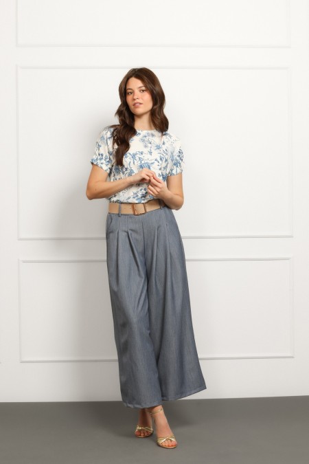 HLAČE Ž.I. A2636636 PLAVA