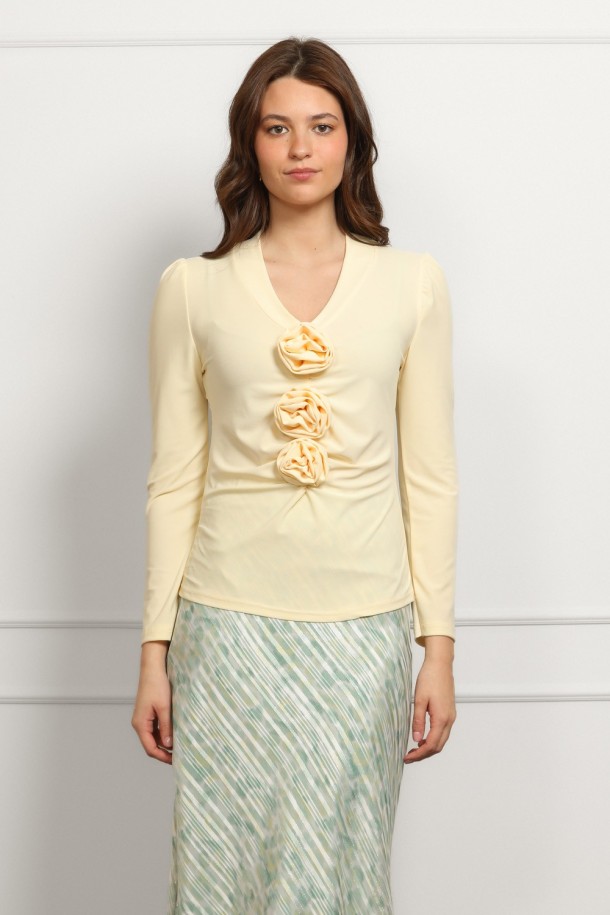 MAJICA Ž.I. A2638608 ŽUTA