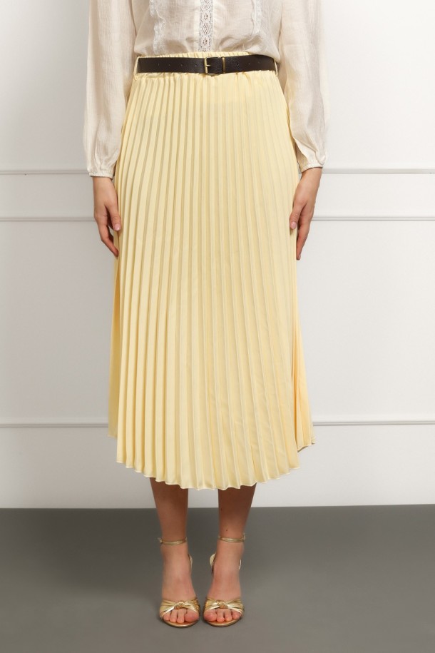 SUKNJA MAXI Ž.I. A2636306 ŽUTA