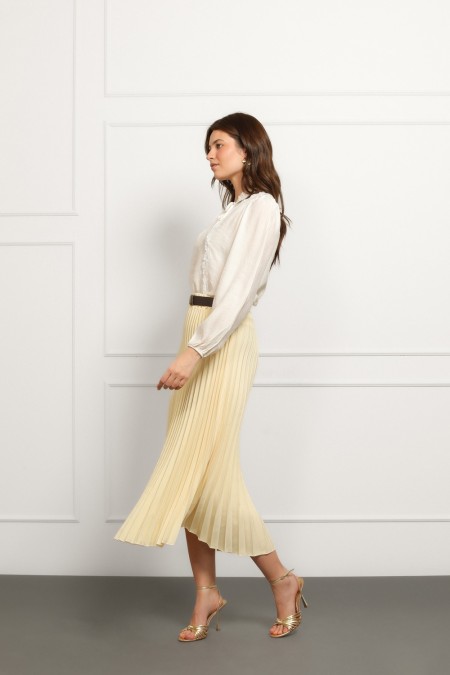 SUKNJA MAXI Ž.I. A2636306 ŽUTA