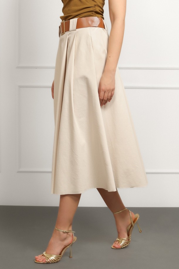 SUKNJA MAXI Ž.I. A2600995 BEŽ