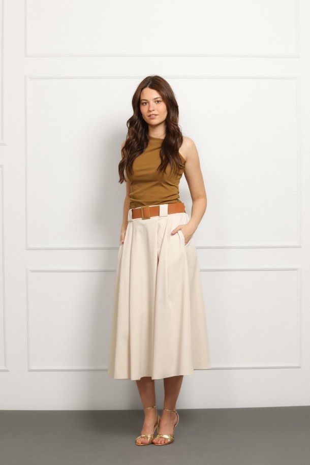 SUKNJA MAXI Ž.I. A2600995 BEŽ