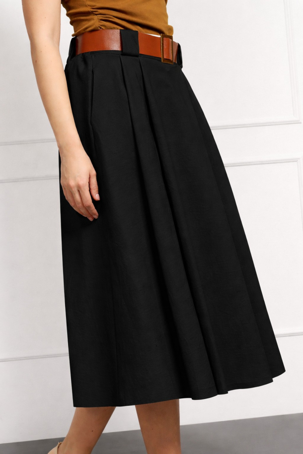 SUKNJA MAXI Ž.I. A2600995 CRNA