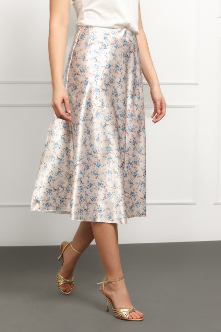 SUKNJA MAXI Ž.I. A26853828-1 PLAVA