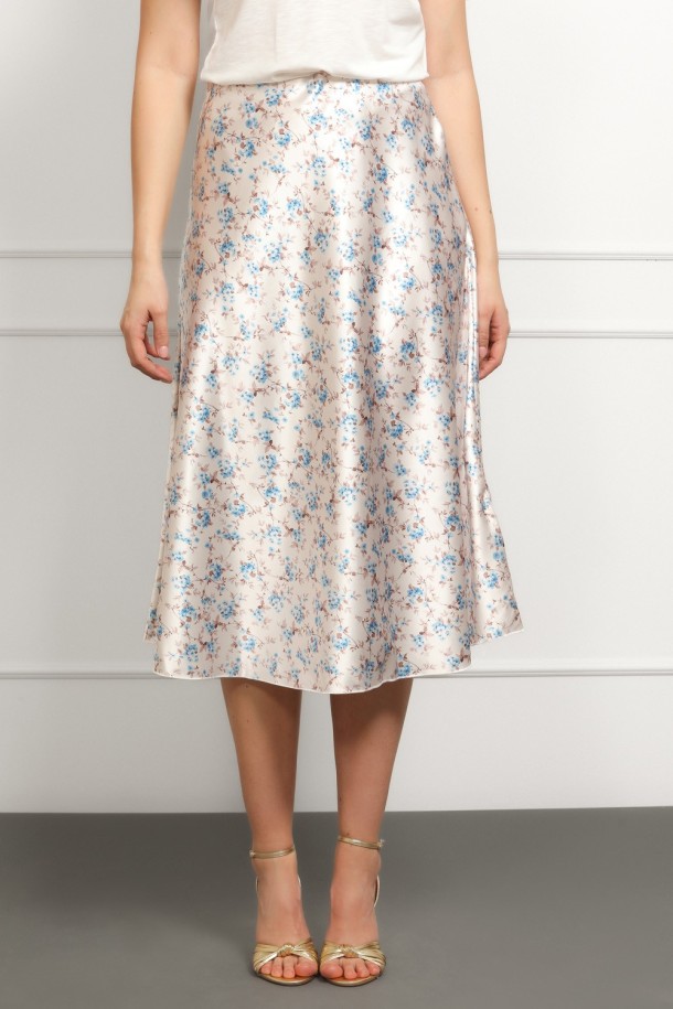 SUKNJA MAXI Ž.I. A26853828-1 PLAVA