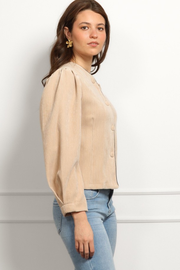 KARDIGAN Ž.I. A261254 BEŽ