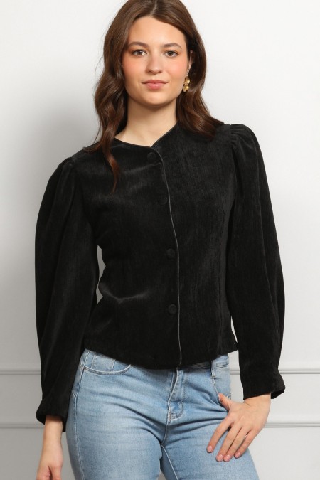 KARDIGAN Ž.I. A261254 CRNA