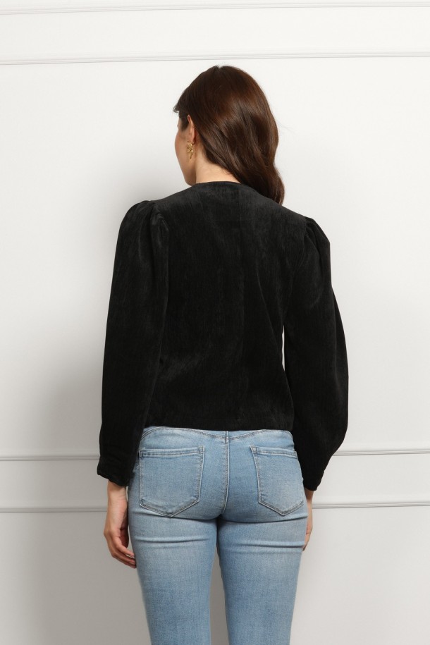 KARDIGAN Ž.I. A261254 CRNA