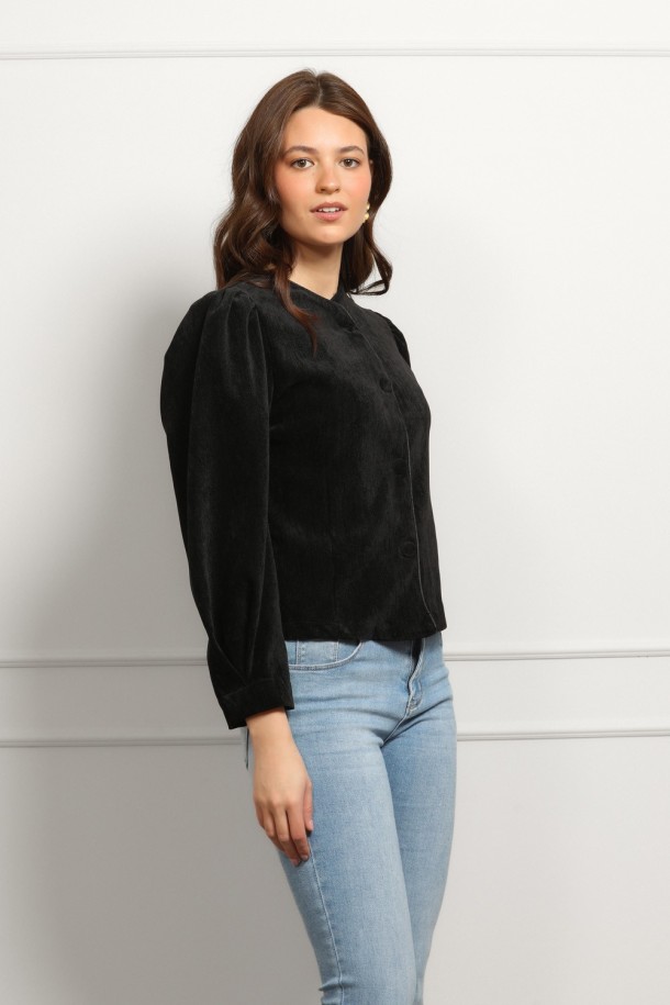 KARDIGAN Ž.I. A261254 CRNA