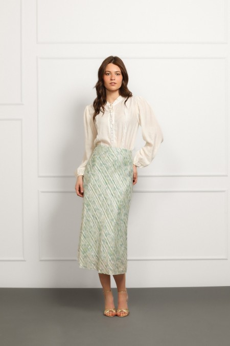 SUKNJA MAXI Ž.I. A26853832 ZELENA